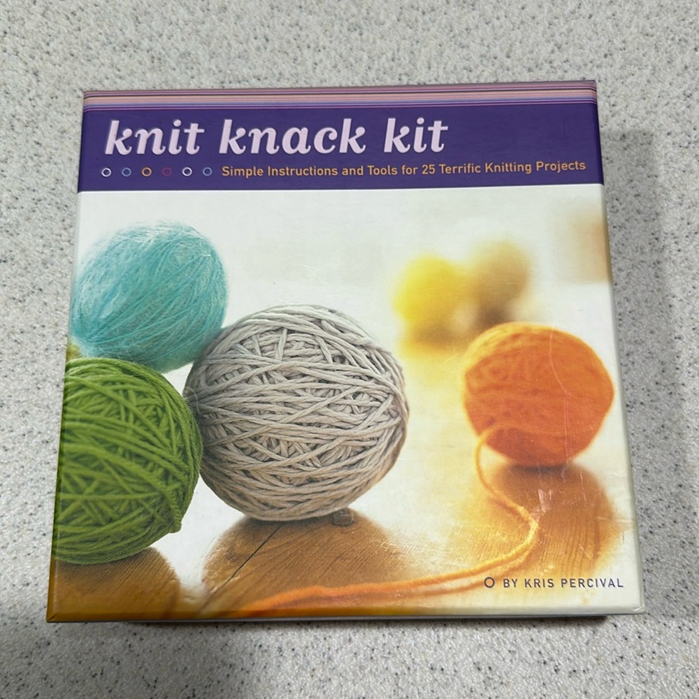 Knit knack kit knitting kit